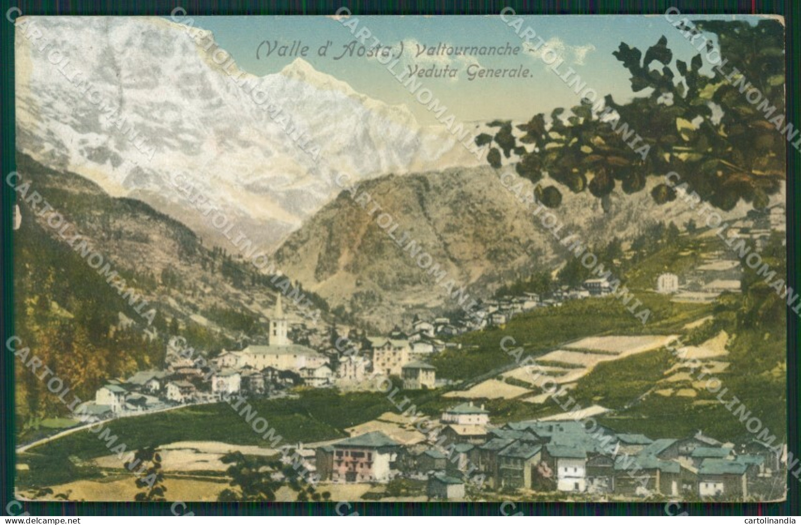 Aosta Valtournenche cartolina KV6237