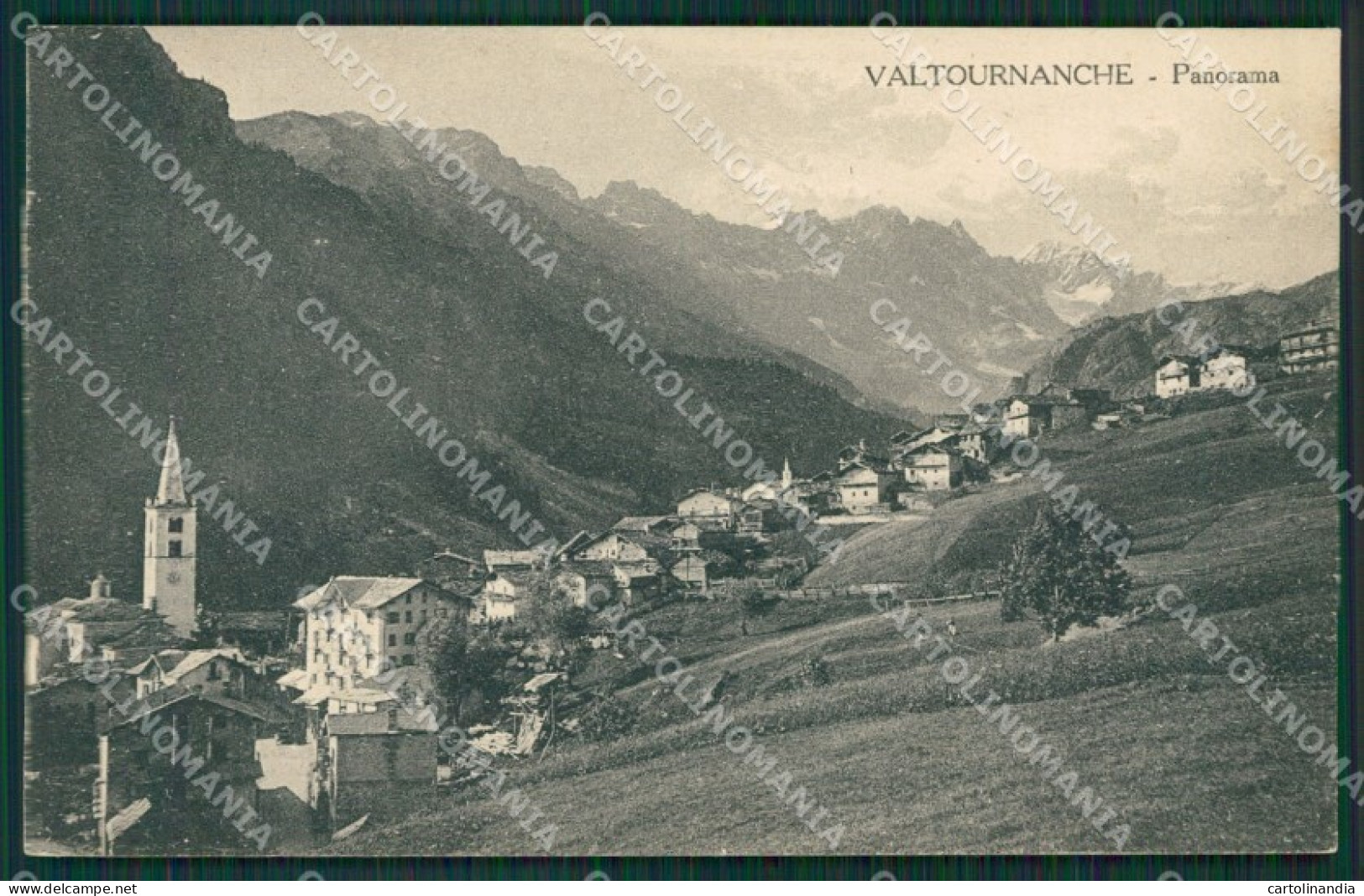 Aosta Valtournenche cartolina KV6242