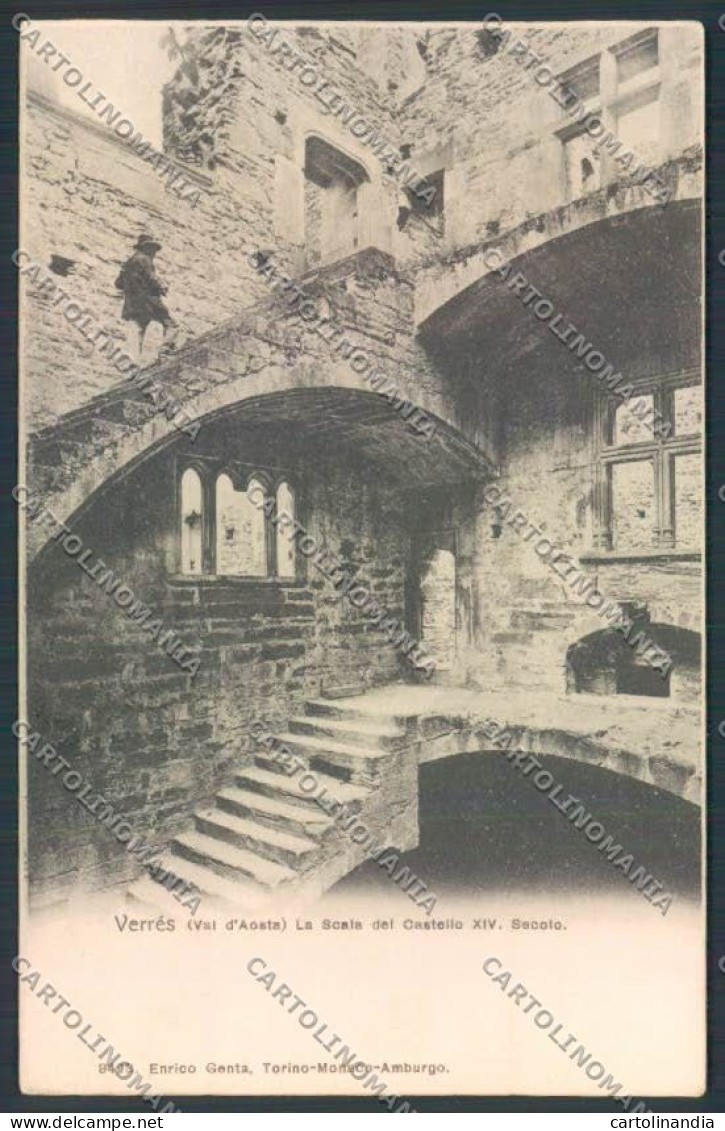 Aosta Verrès cartolina MQ5081