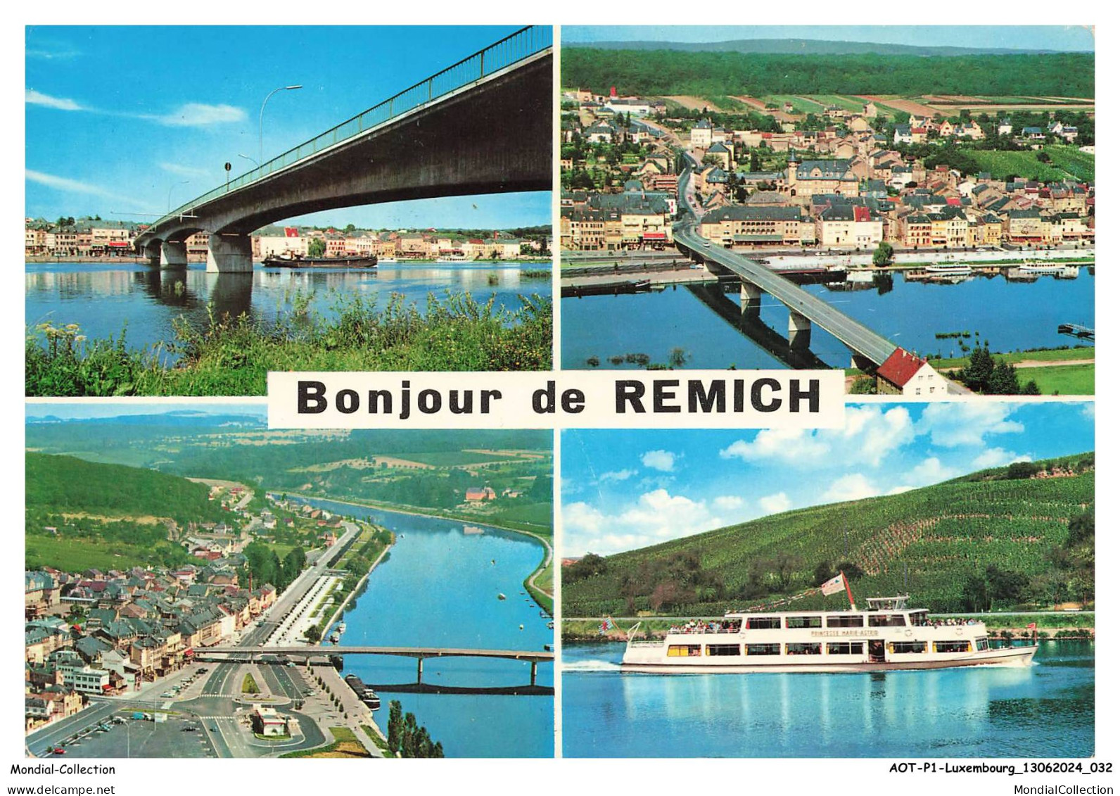 AOTP1-0017-LUXEMBOURG - REMICH - Boujour de Remich
