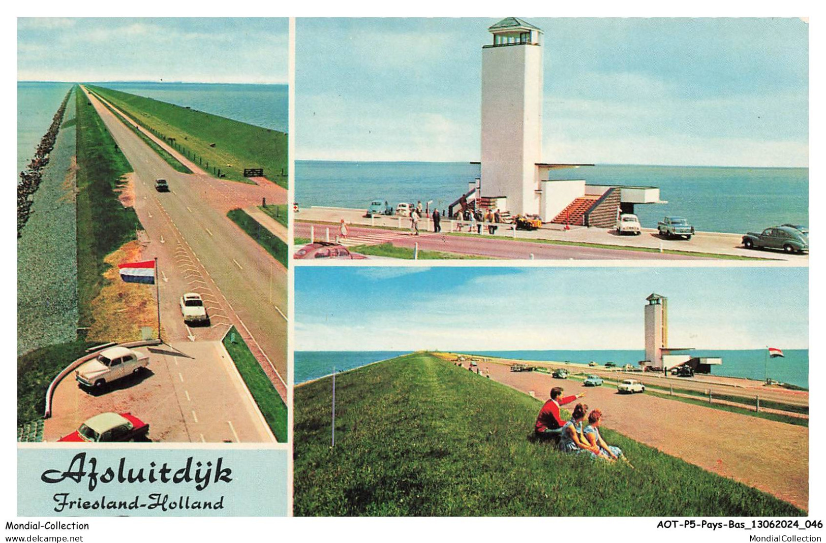 AOTP5-0317-PAYS-BAS - AFSLUITDIJK - la digue