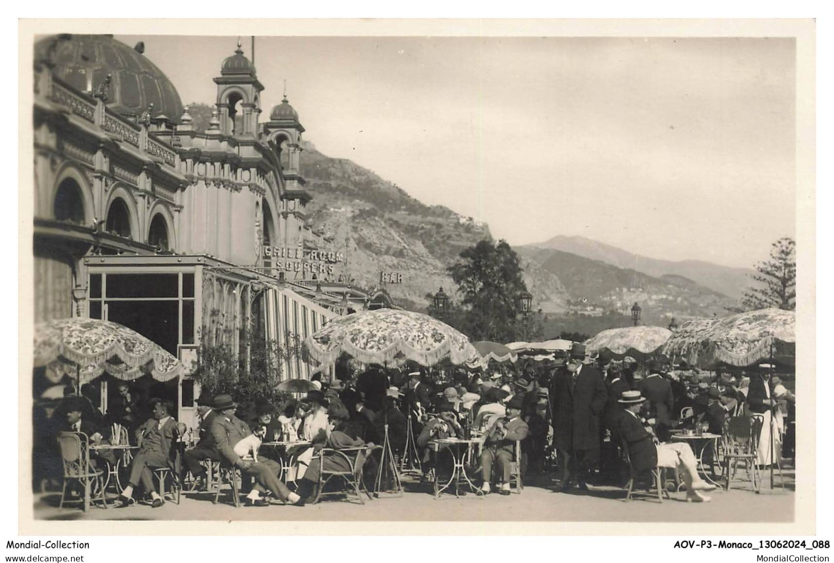 AOVP3-0185-MONACO - MONTE-CARLO - café de paris