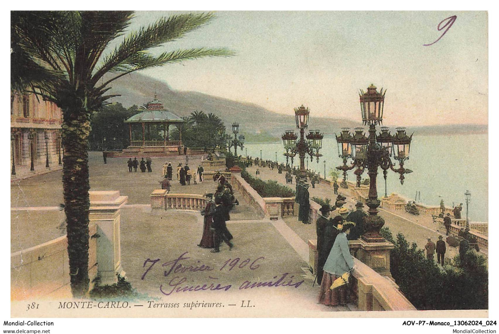 AOVP7-0464-MONACO - MONTE-CARLO - terrasses superieures