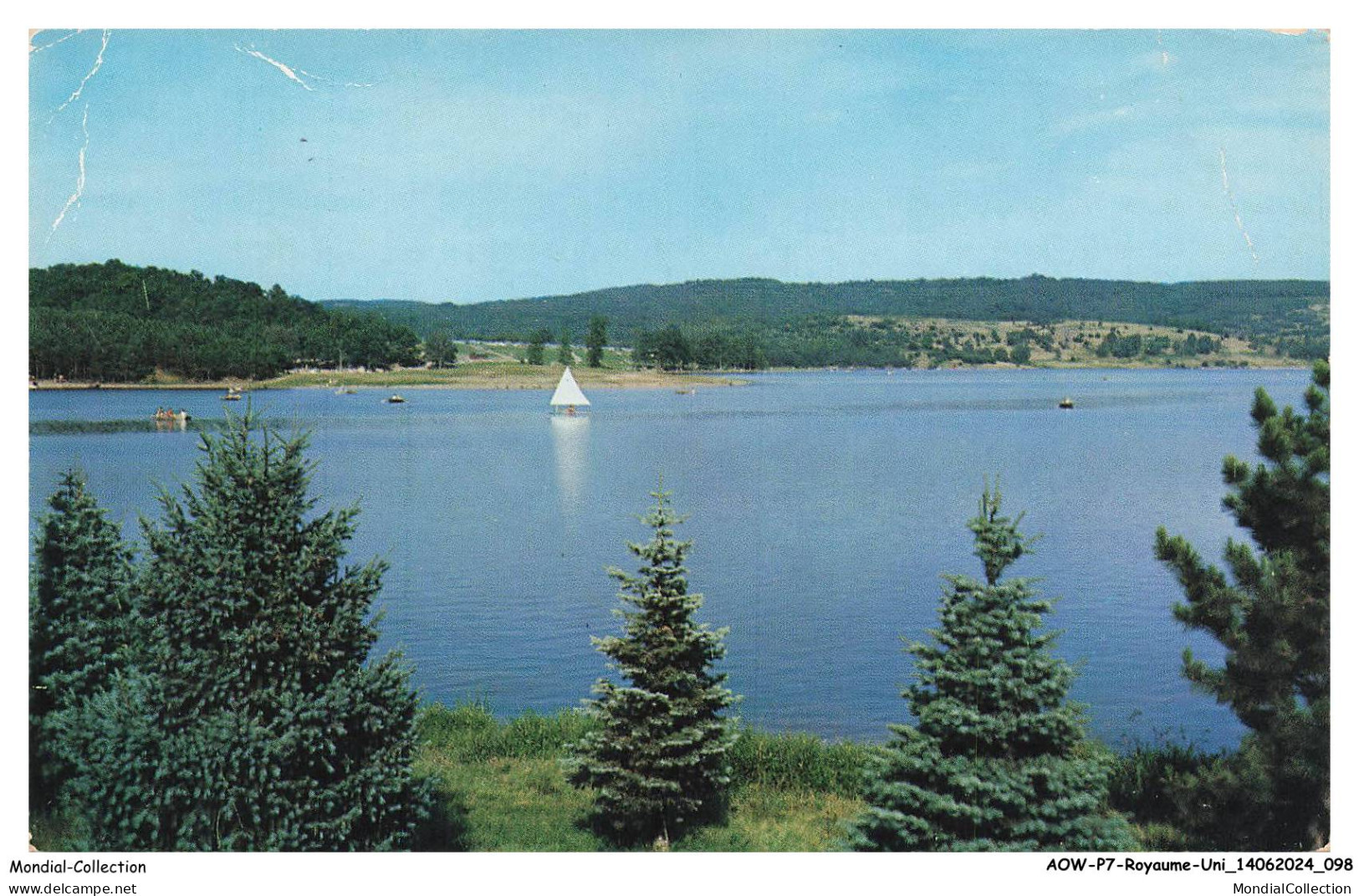 AOWP7-0457-ROYAUME-UNI - The lake at shawnee state park - Located at shellsburg near BEDFORT