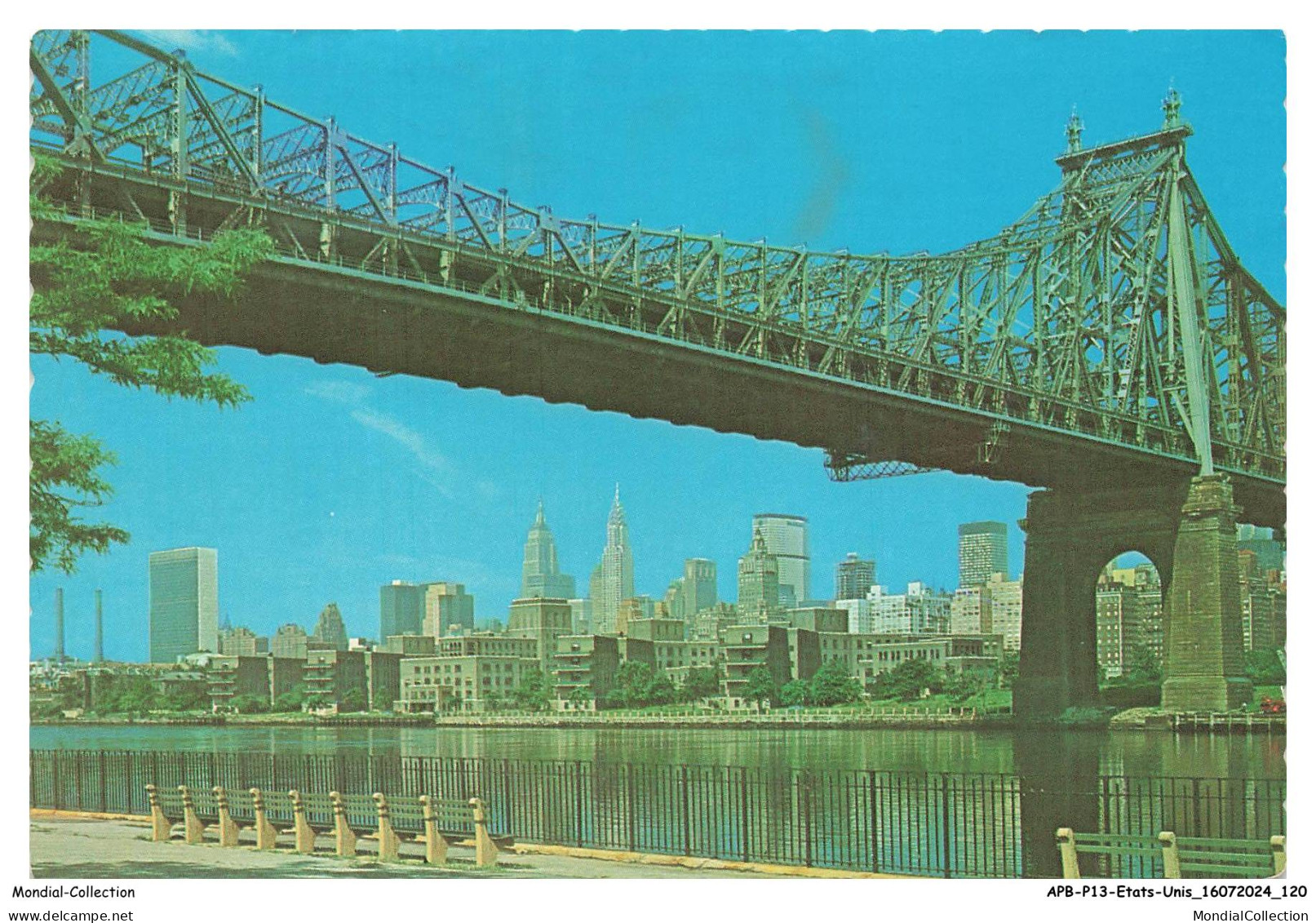 APBP13-0965-ETATS-UNIS - NEW YORK CITY - queensboro bridge