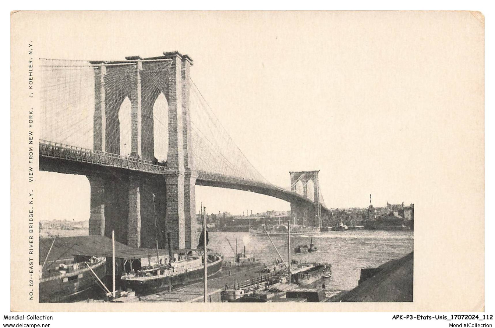 APKP3-0216-ETATS-UNIS - NEW-YORK - East river bridge