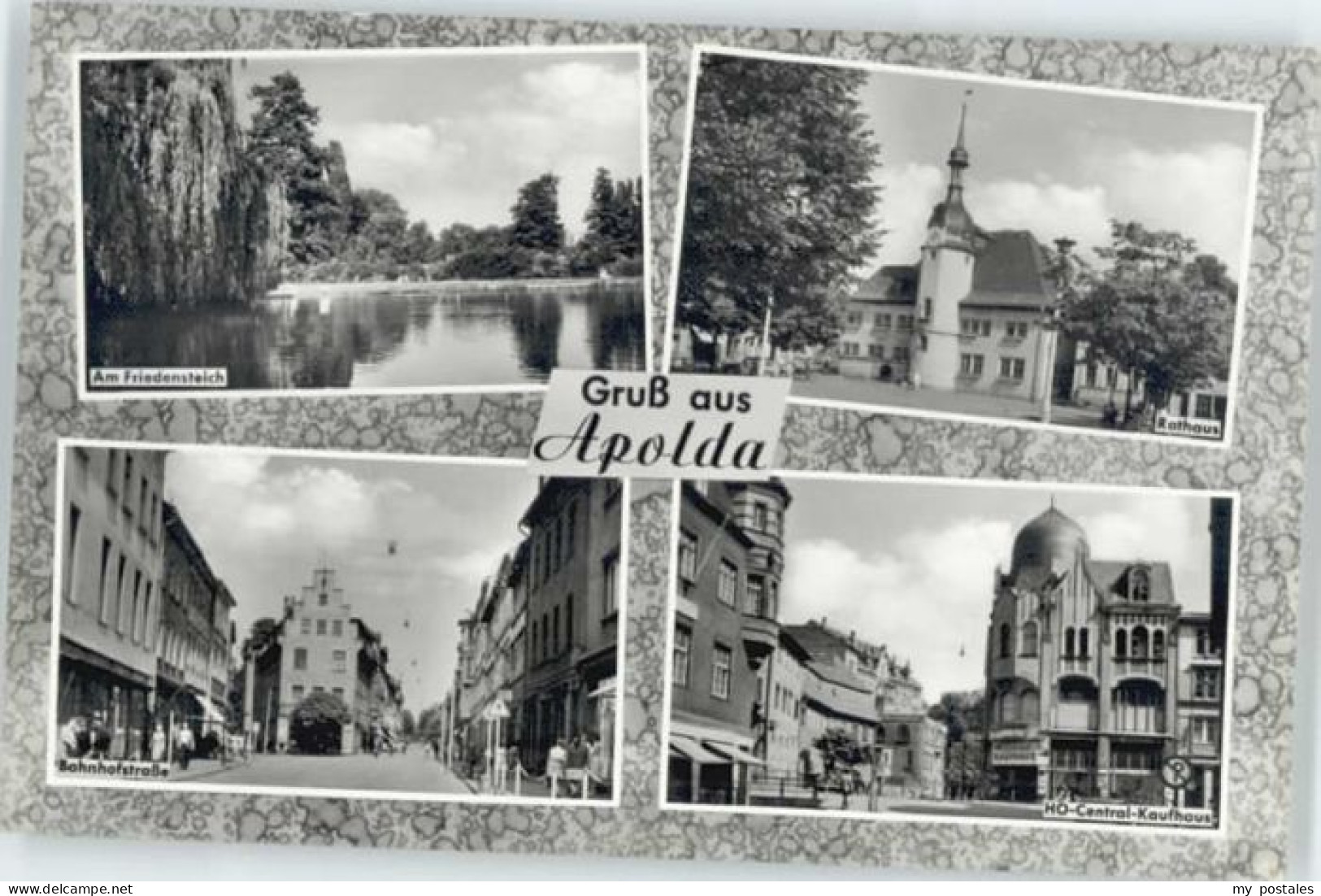 Apolda Friedensteich Bahnhofstrasse