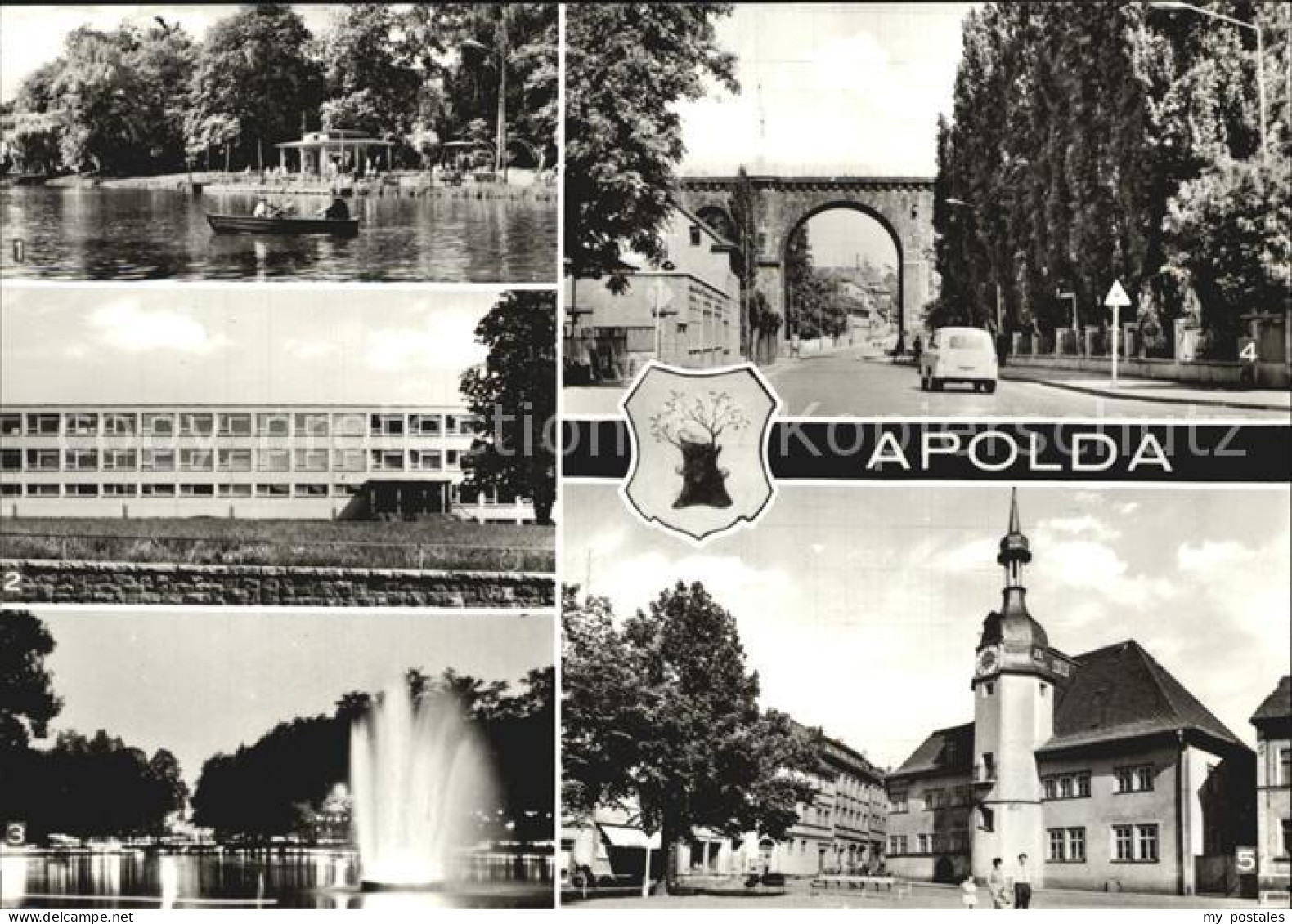 Apolda Lohteich Polytechnische Oberschule Rathaus