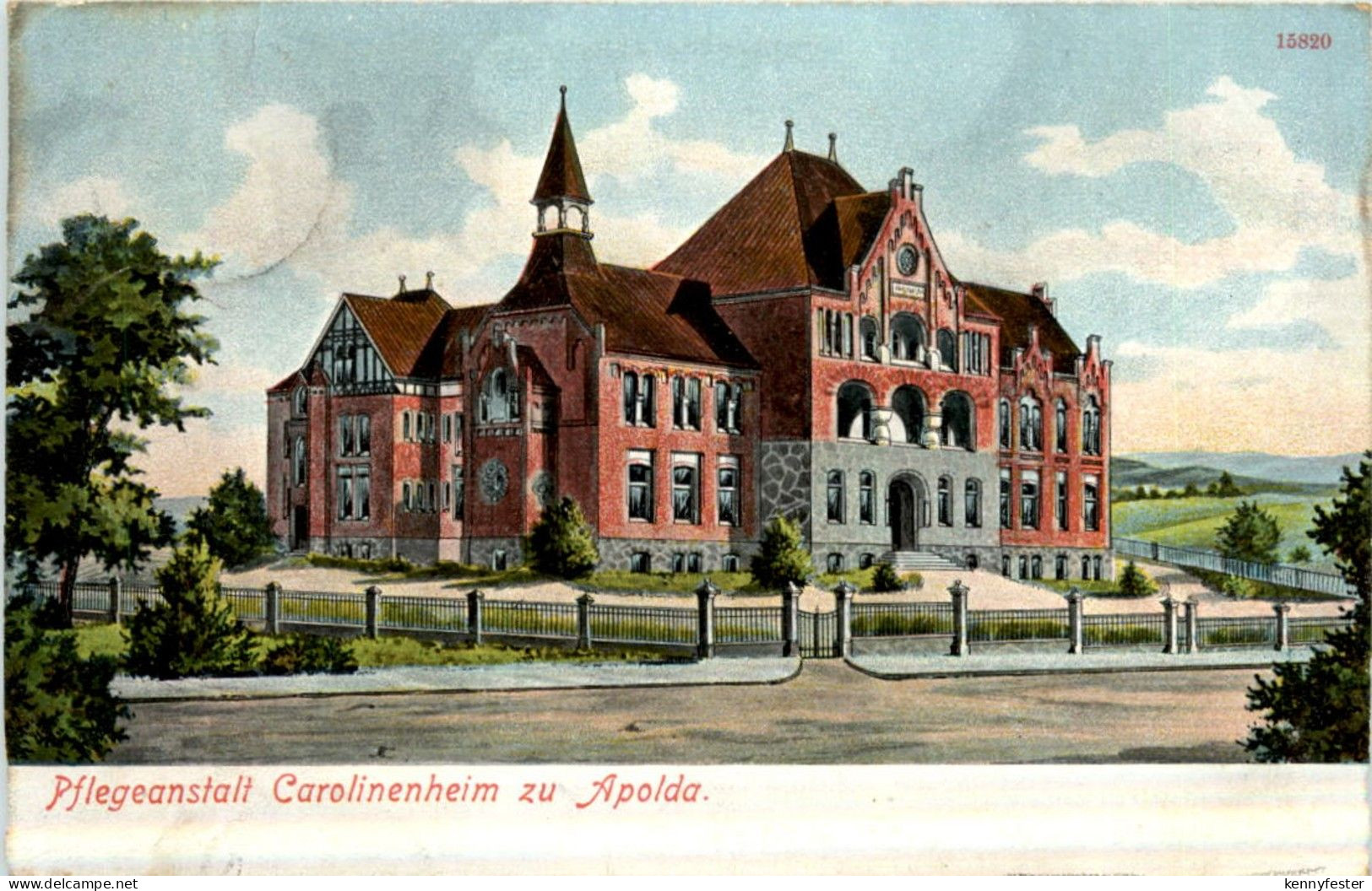 Apolda - Pflegeanstalt Carolinenheim