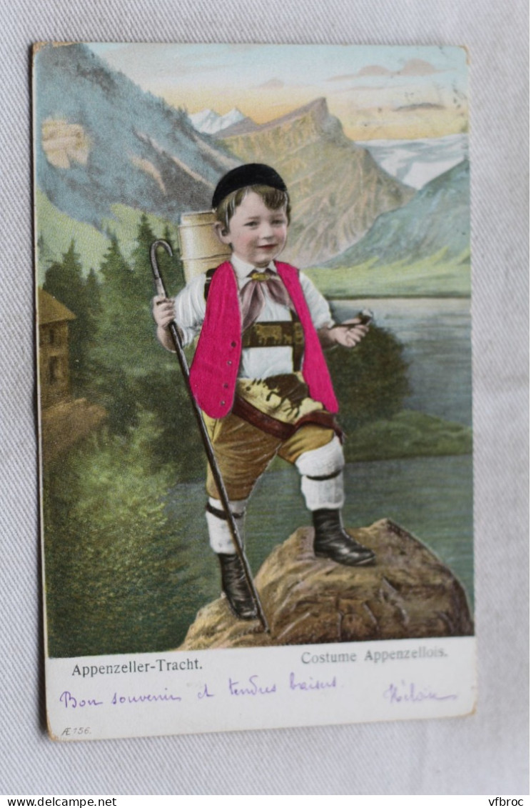 Appenzell, Appenzeller tracht, costume Appenzellois, Suisse
