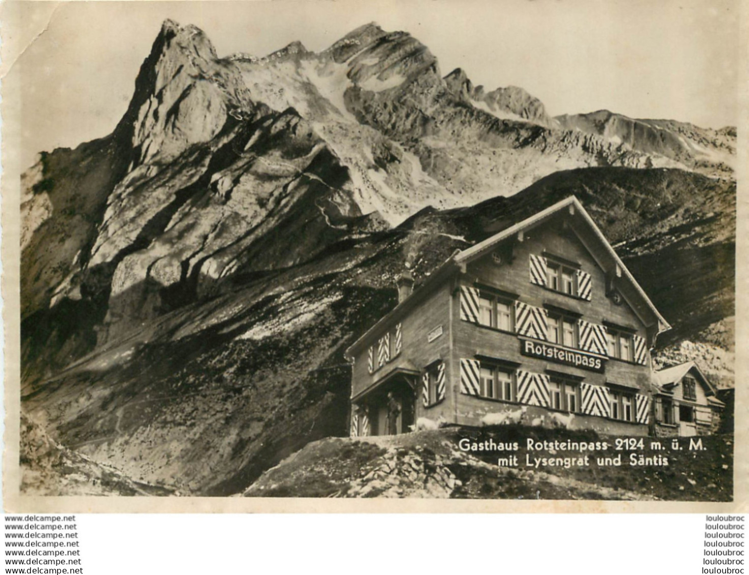 APPENZELL GASTHAUS ROTSTEINPASS