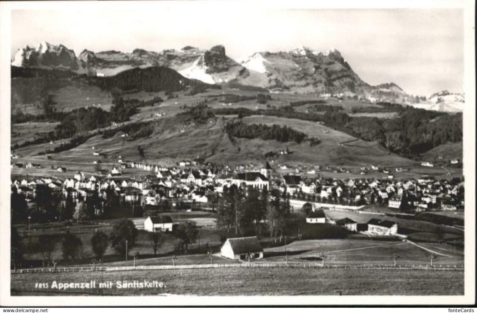 Appenzell IR Appenzell Saentiskette
