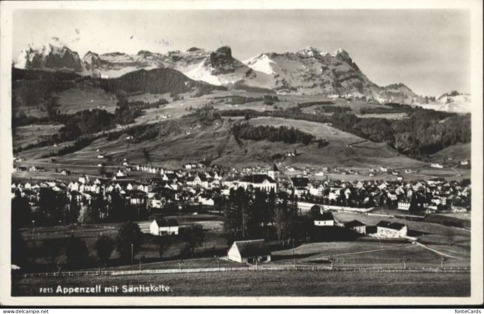 Appenzell IR Appenzell Saentiskette