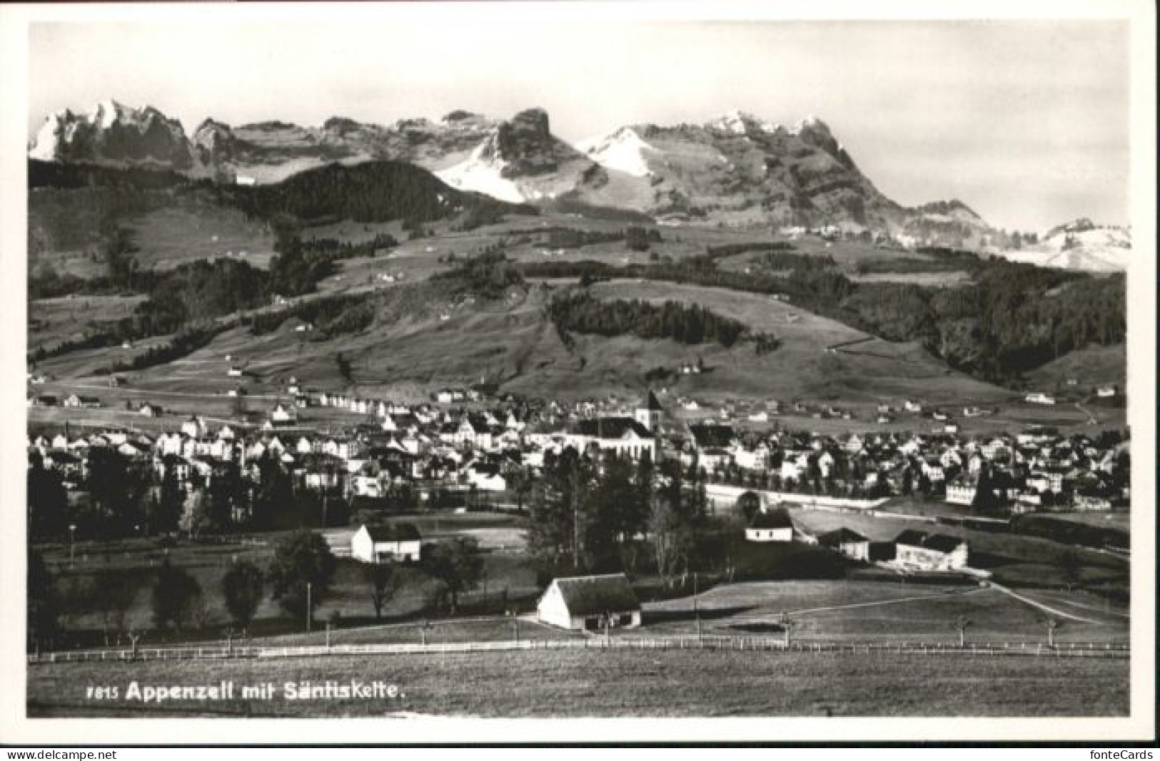 Appenzell IR Appenzell Saentiskette