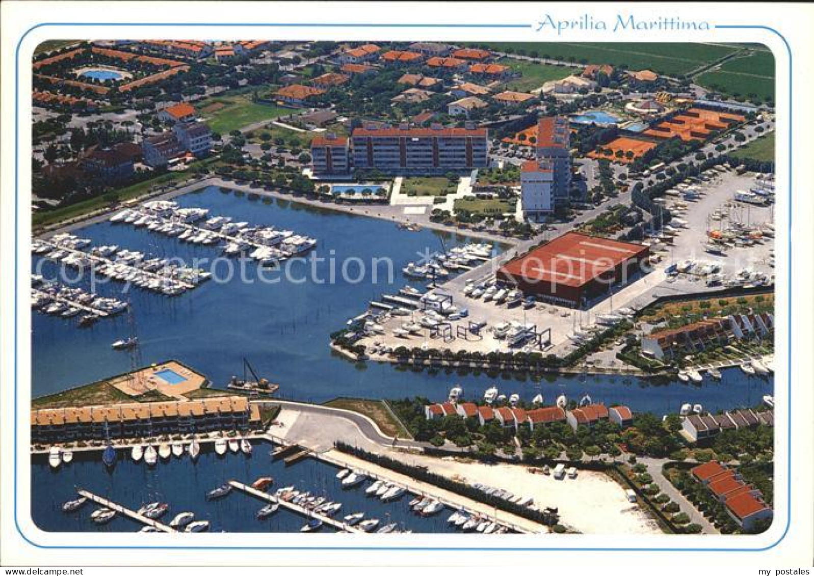Aprilia Marittima Anlegestelle Segelboote