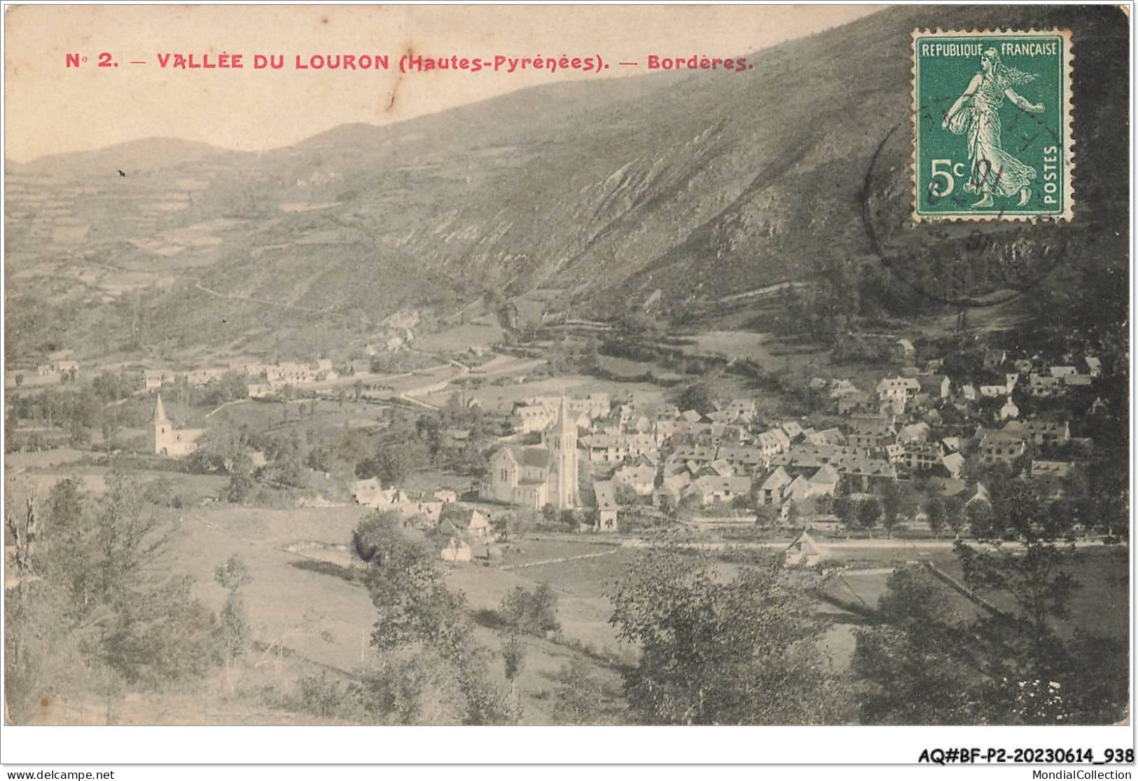 AQ#BFP2-65-0467 - BORDERES - Vallée du Louron