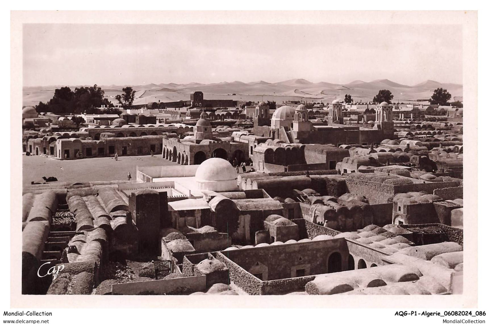 AQGP1-0044-ALGERIE - EL-OUED - vue générale