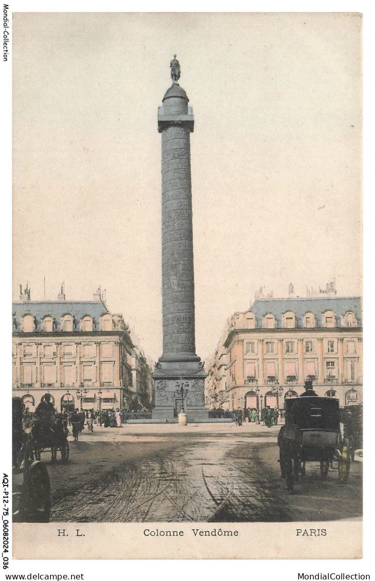 AQIP12-0802-75 - PARIS - colonne vendome