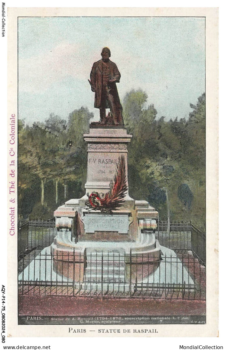 AQYP14-0854-75 - PARIS - Statue de raspail