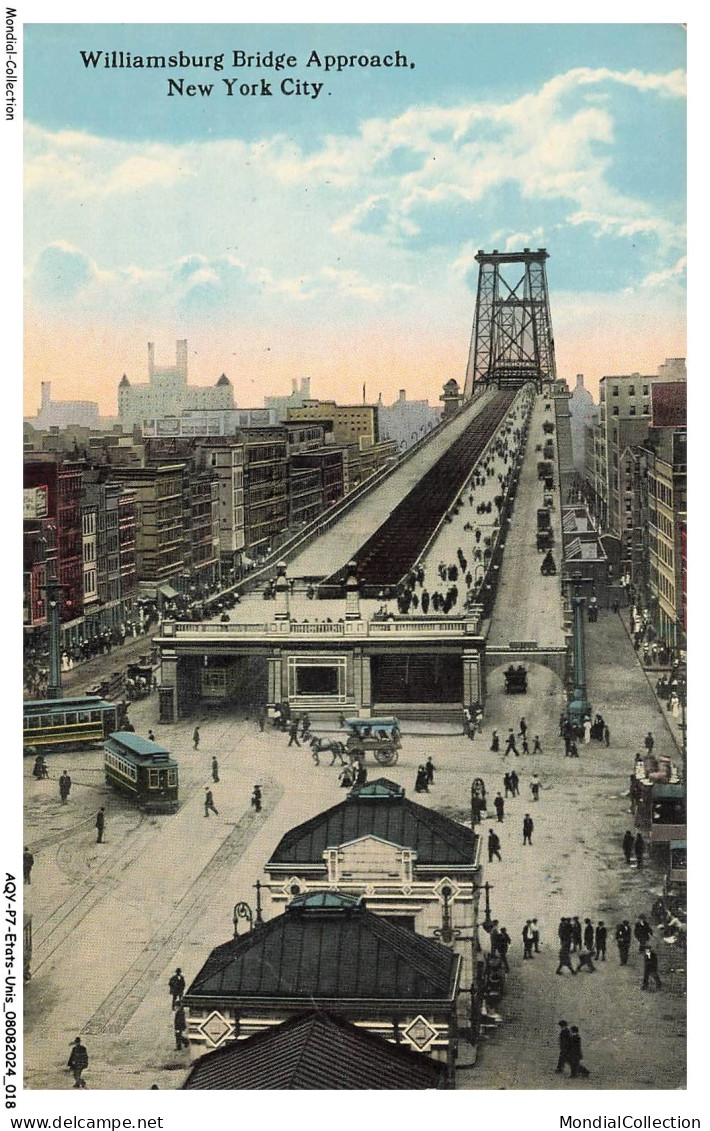 AQYP7-0350-ETATS-UNIS - NEW YORK CITY - Williamsburg bridge approach