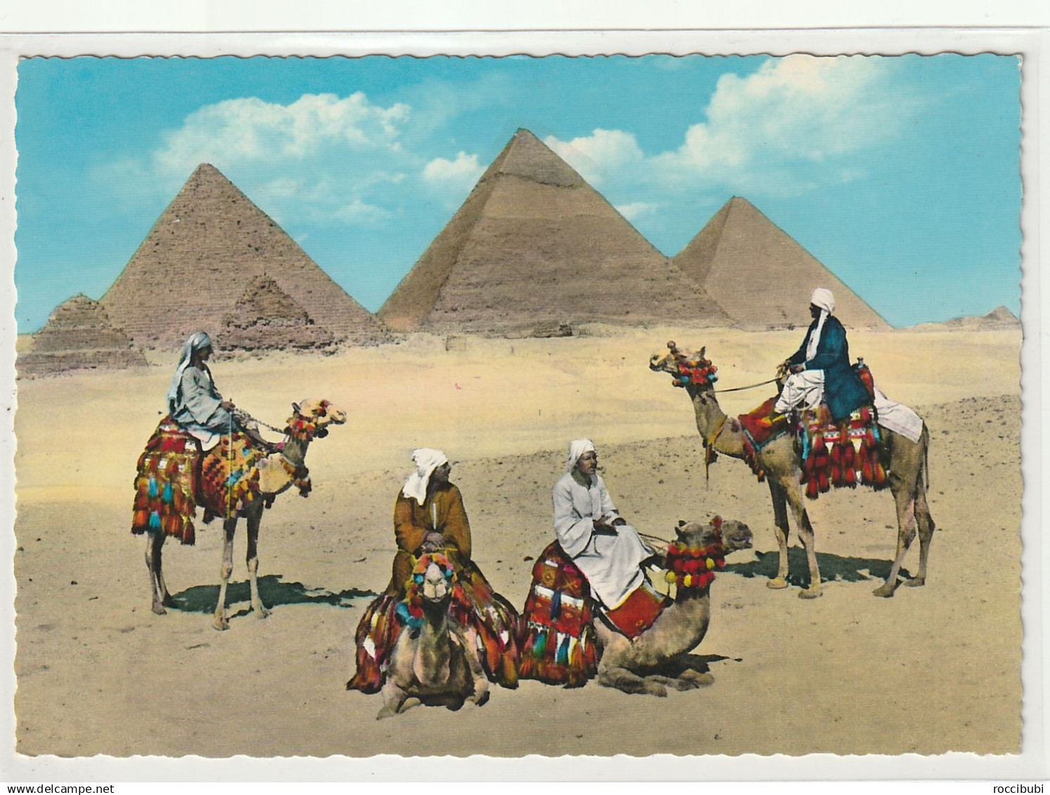 Araber bei der Giza Pyramiden Gruppe