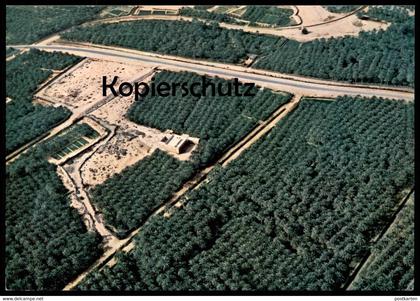 ÄLTERE POSTKARTE AL-HASA IRRIGATION PROJECT CULITVATED FIELDS Landwirtschaft Saudi Arabia Saudi Arabien postcard cpa AK