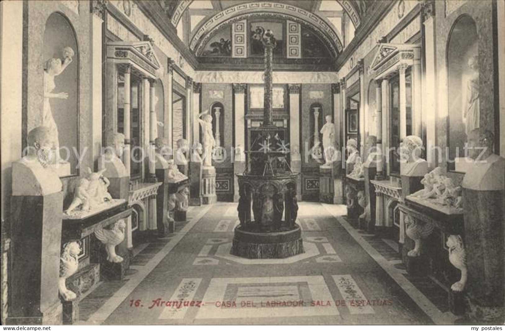 Aranjuez Casa del Labrador Sala de Estatuas