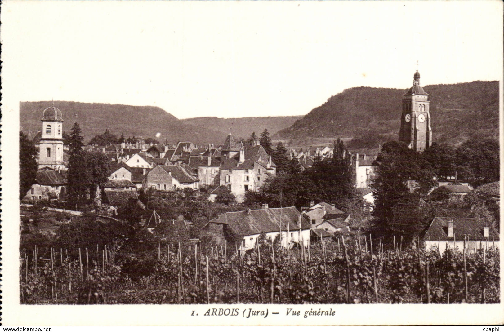 Arbois - Vue Generale - CPA