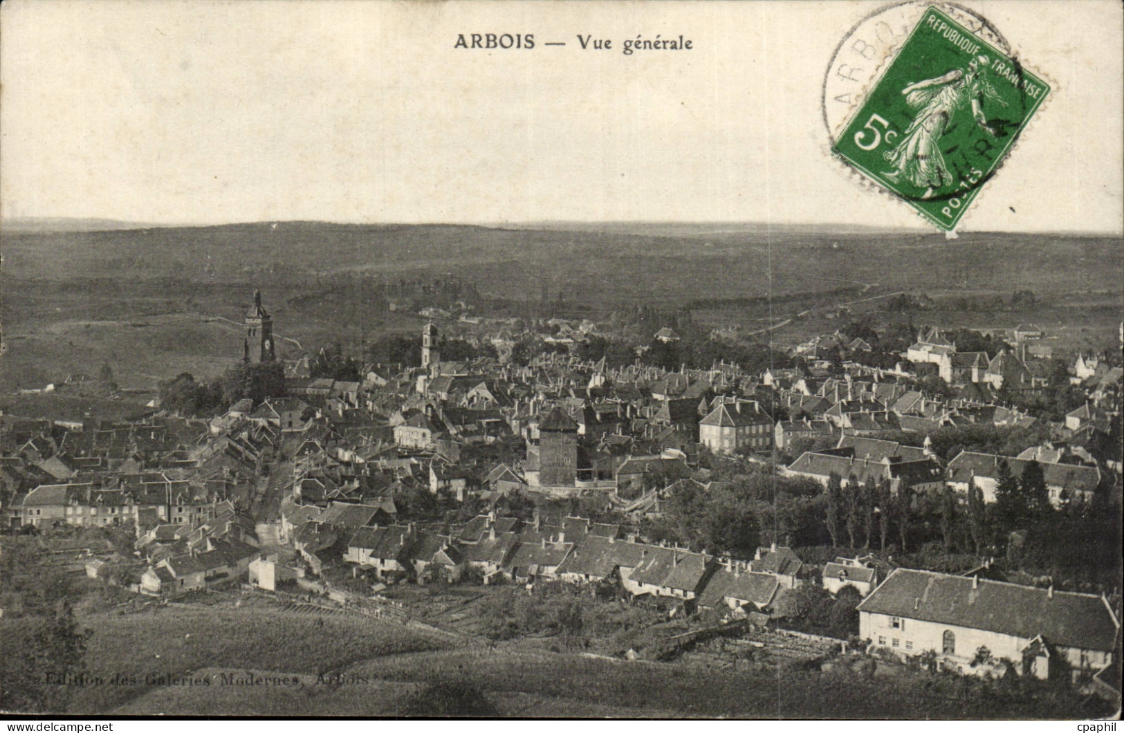 Arbois - Vue Generale - CPA