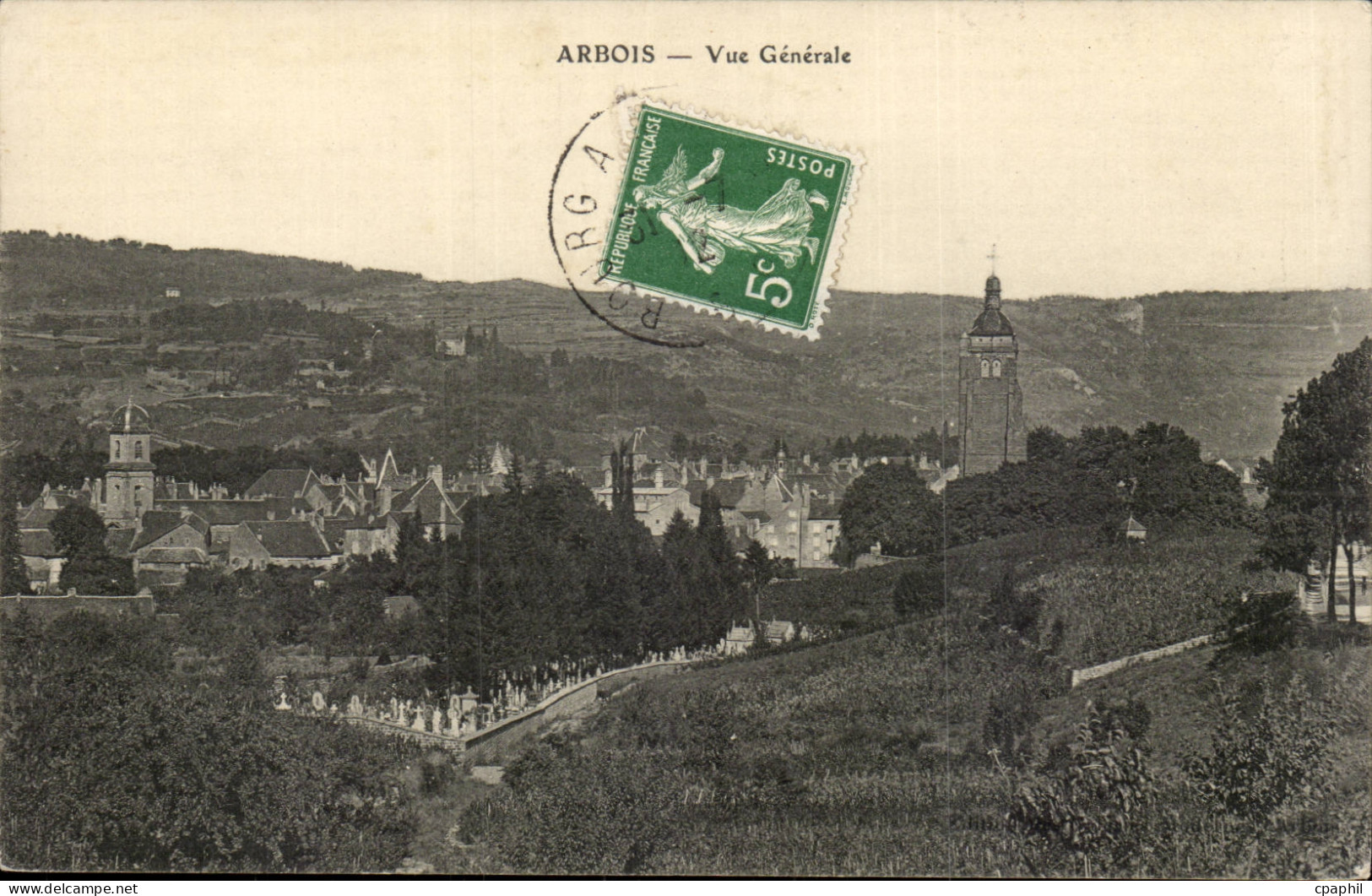 Arbois - Vue Generale - CPA