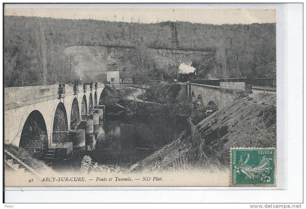 ARCY SUR CURE - Ponts et Tunnels