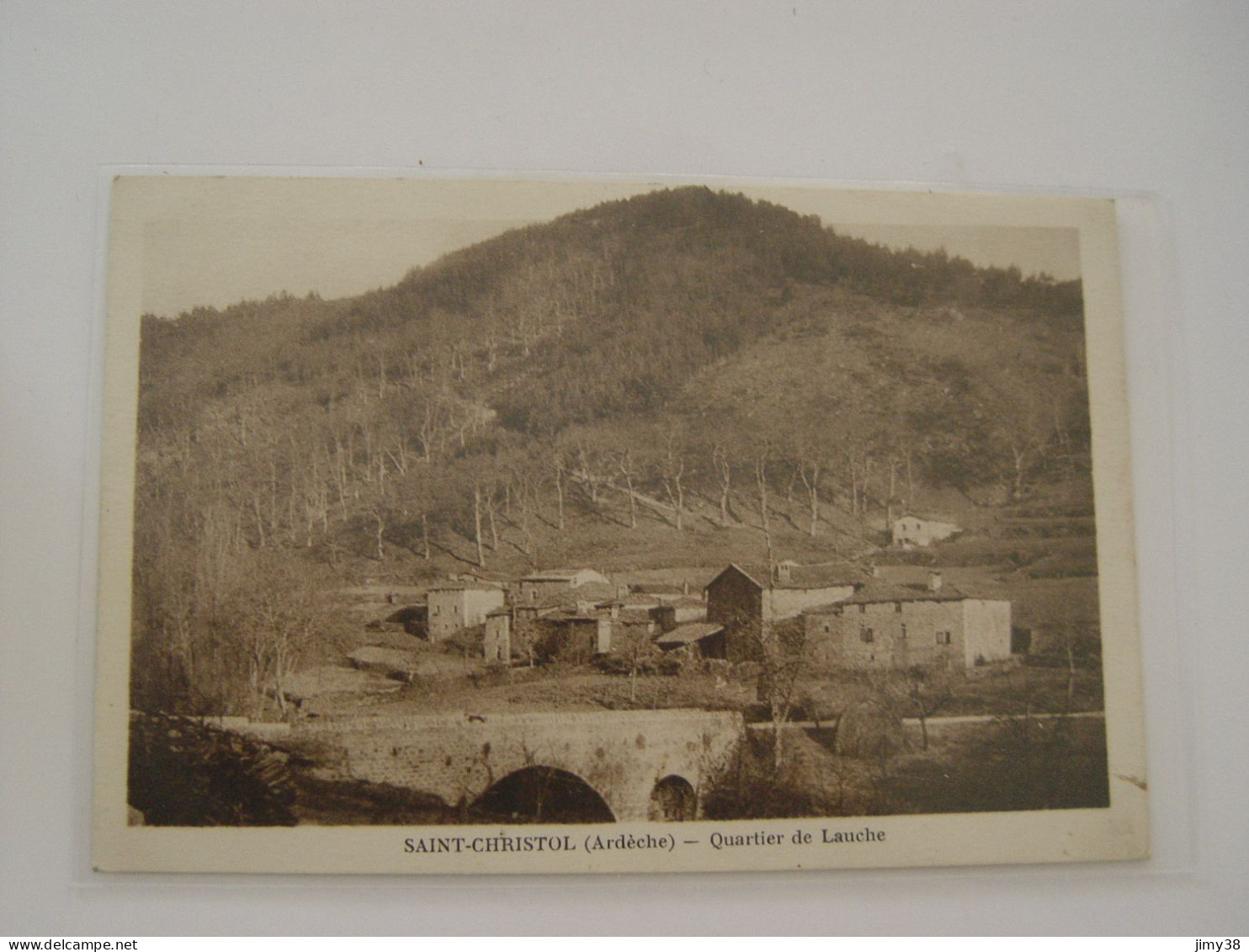 ARDECHE-SAINT CHRISTOL-QUARTIER DE LAUCHE