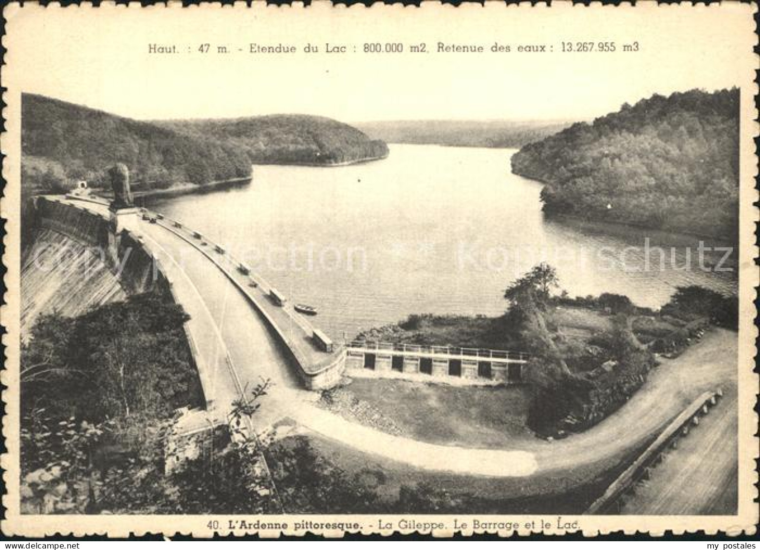 Ardenne-Houyet Gileppe Barrage