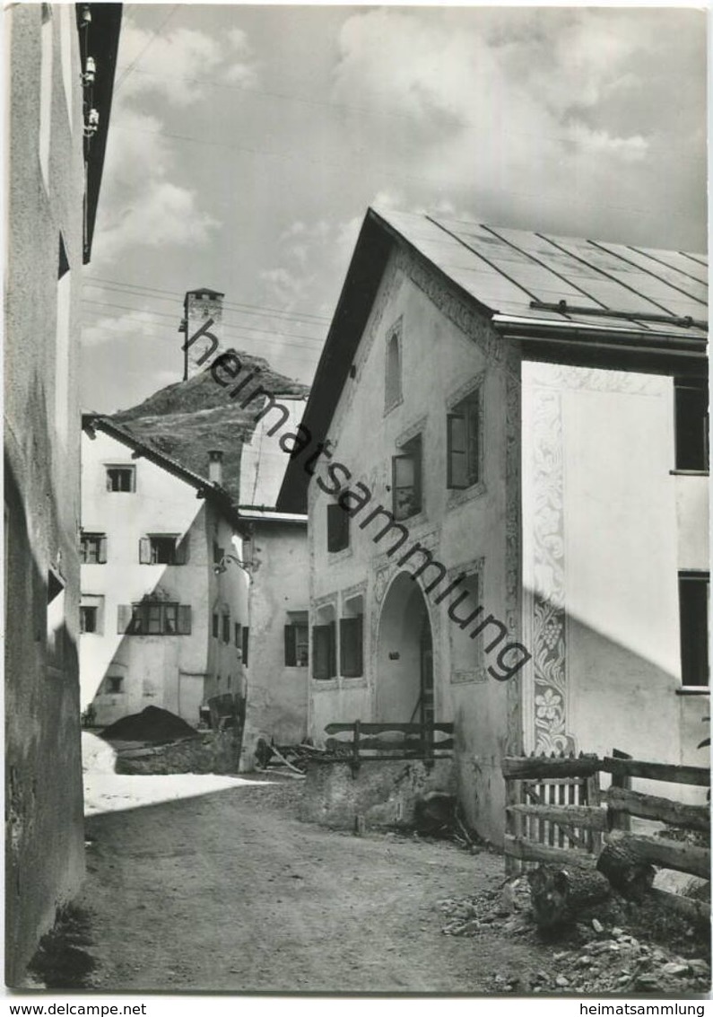Ardez - Dorfpartie - Foto-AK Grossformat - Verlag J. Gaberell AG Thalwil