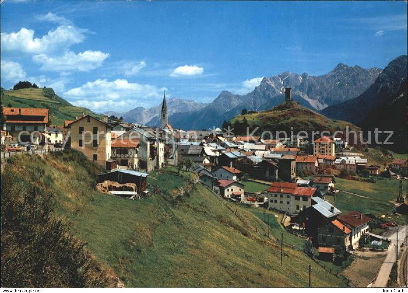 Ardez Ortsansicht