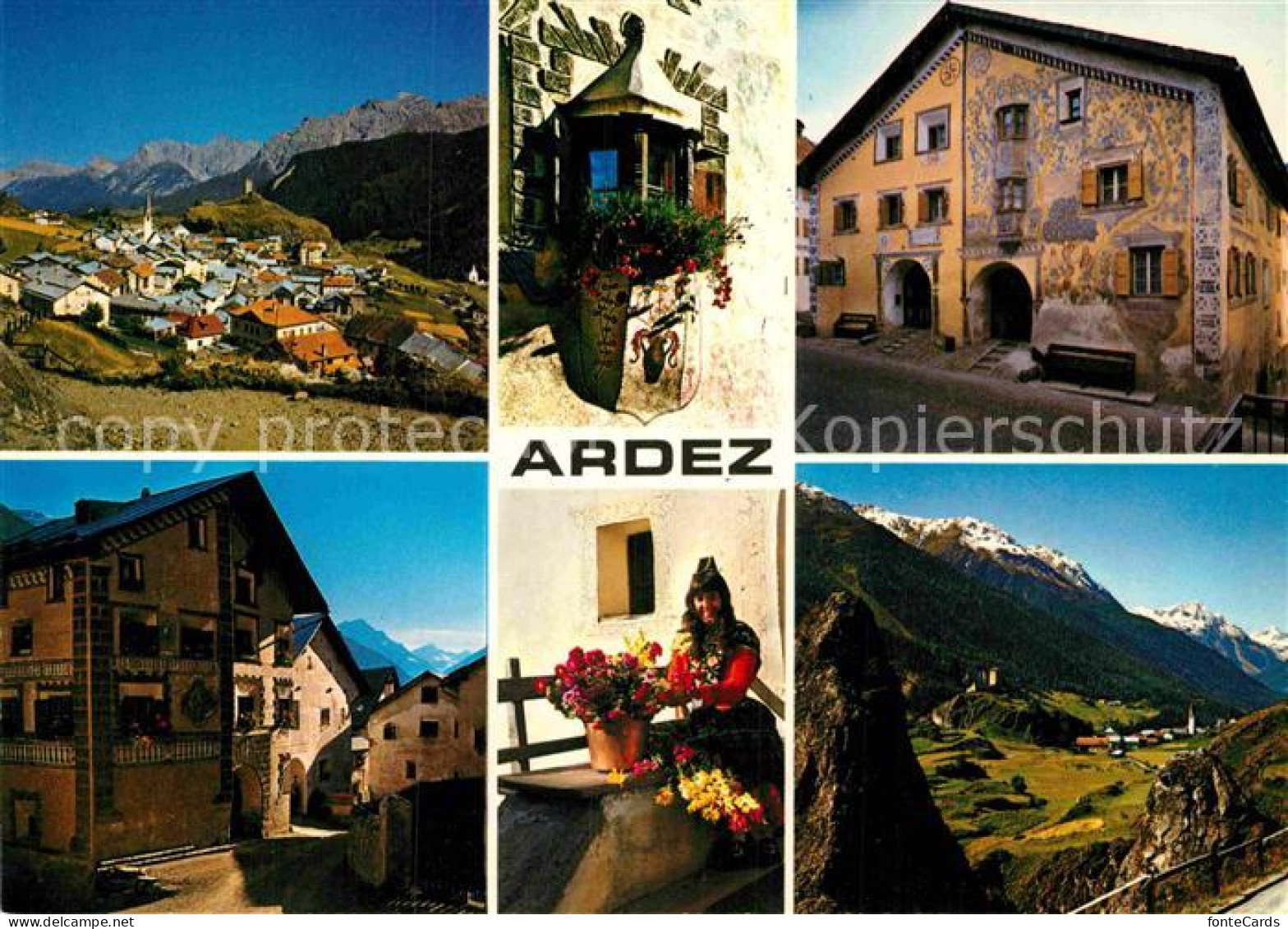 Ardez Stadtansichten