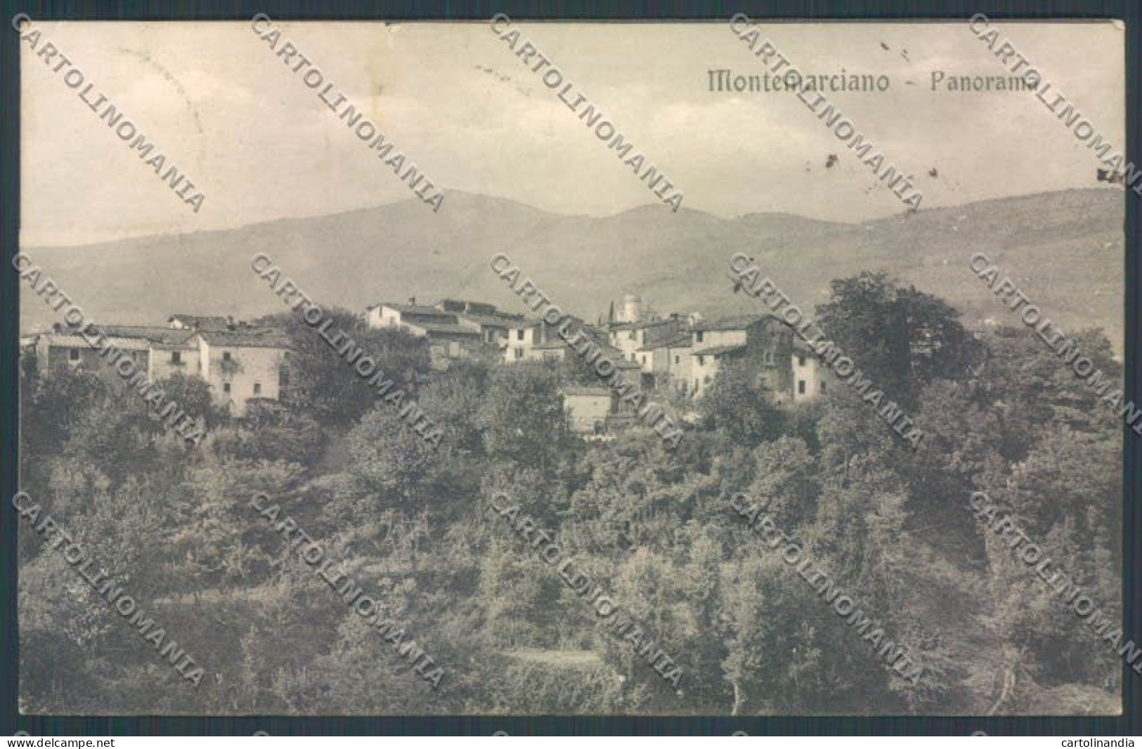 Arezzo Montemarciano cartolina ZG0899
