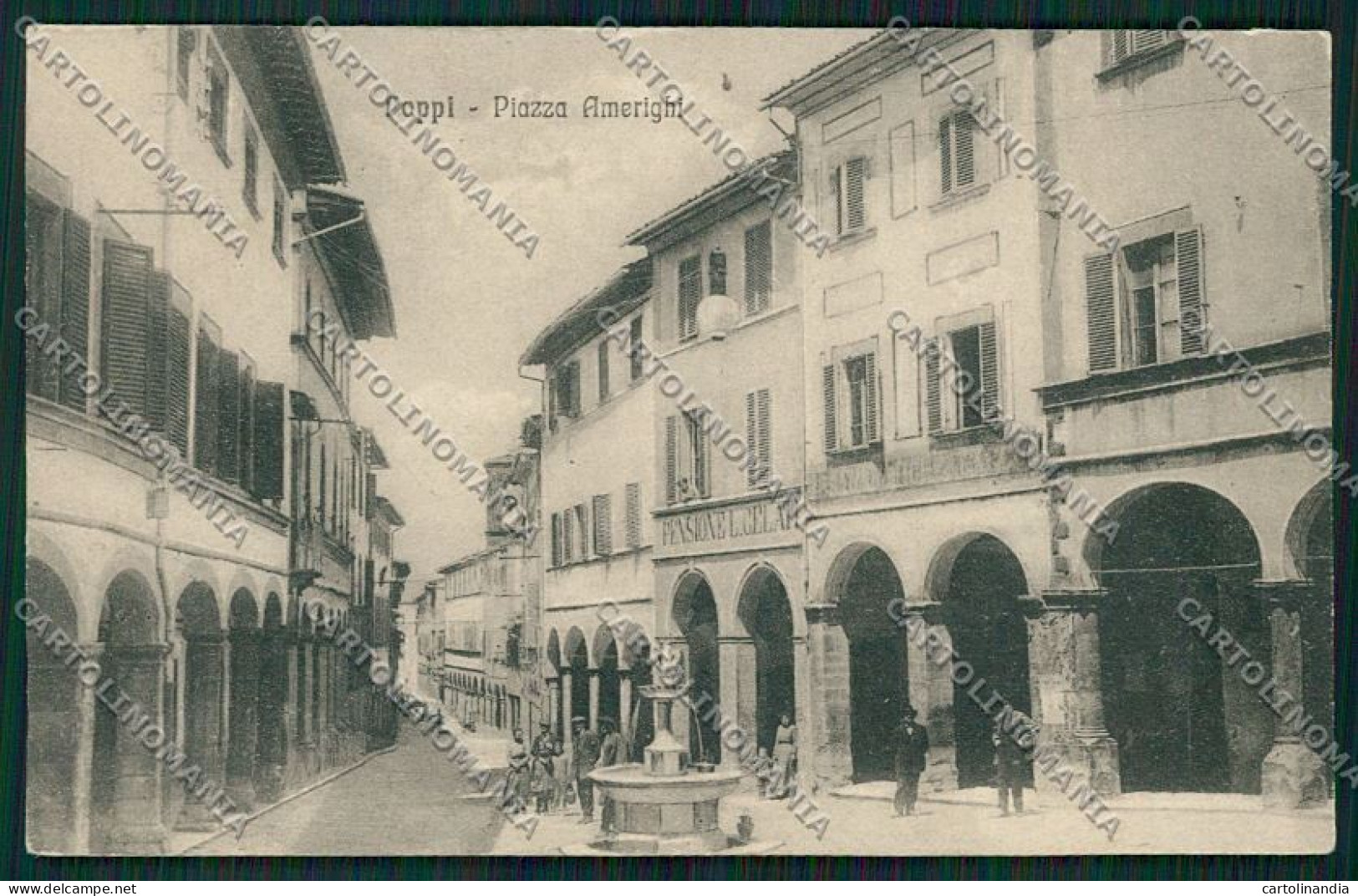 Arezzo Poppi cartolina QK4794