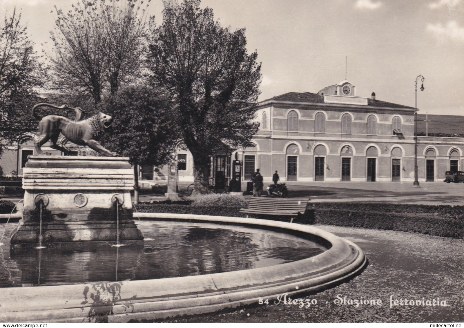 AREZZO: Stazione Ferroviaria    1954