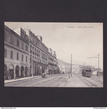 ALGERIA, Postcard, Algiers, Avenue Bab el-Oued, Unused