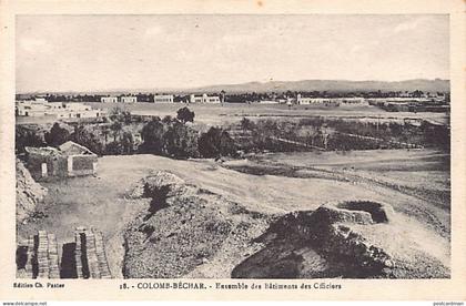 Algérie - COLOMB BÉCHAR - Ensemble des bâtiments des officiers - Ed. Ch. Pastor 18