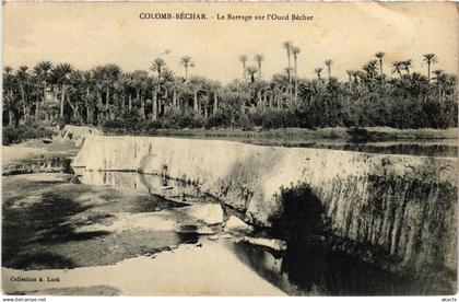 CPA ALGERIA COLOMB-BECHAR Le Barrage sur l'Oued Bechar (1358523)