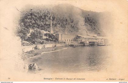 Algérie - BÉJAÏA Bougie - Usine à chaux et ciments