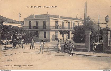 Algérie - CHÉRAGAS - Place Malakoff - Ed. Caldéro 5