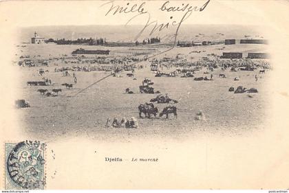 Algérie - DJELFA - Le marché - Ed. J. Geiser