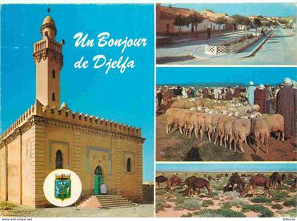 Algérie - Djelfa - Multivues - Moutons - CPM - Voir Scans Recto-Verso