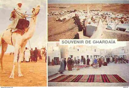Algérie - Ghardaia - Multivues - Chameau - CPM - Voir Scans Recto-Verso