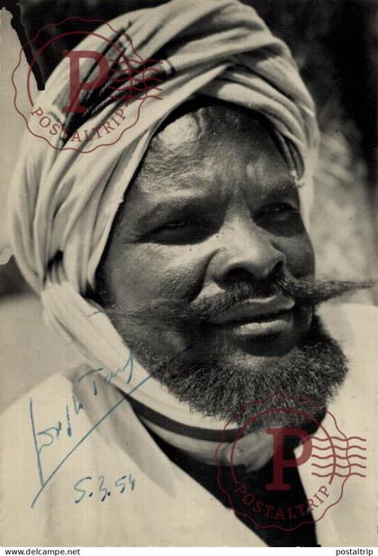 ARGELIA. ALGERIE. TIBESTI TYPE DE NOMADE OUNIA
