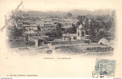 Algérie - LAGHOUAT - Vue générale - Ed. J. Barbès 3