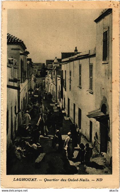 CPA AK LAGHOUAT Quartier des Oulked-Nails ALGERIA (1389054)